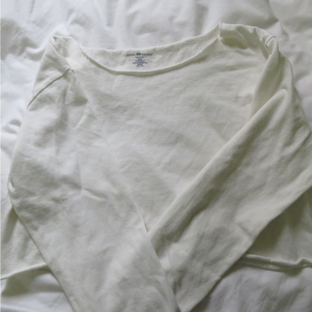 Brandy Melville White Off Shoulder
